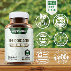 Four-month supply of vegan capsules