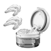 4-pack moldable mouth guard for teeth grinding at night for adults and kids
