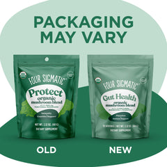Packaging highlights 10 mushroom species and probiotics