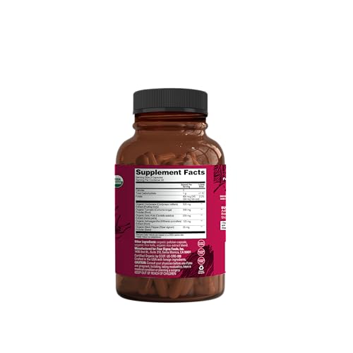 Back label view of Four Sigmatic Memory Capsules bottle