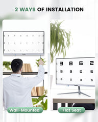 Frame-less full-screen design close-up