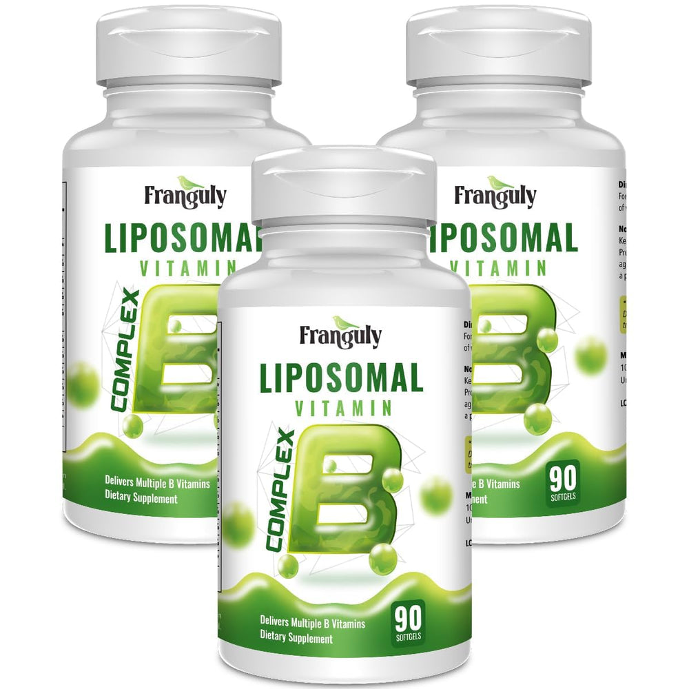 Franguly Liposomal B Complex bottle front label