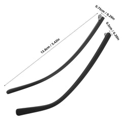 Portable replacement arms for on-the-go eyeglass repair