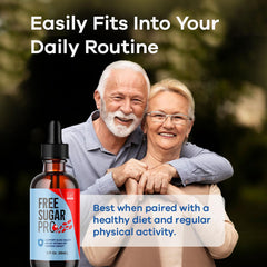 Side view of Free Sugar Pro Drops packaging