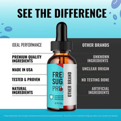 Free Sugar Pro Drops five-pack packaging
