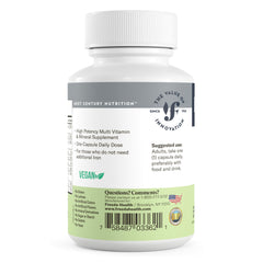 Package of 250 iron-free multivitamin capsules