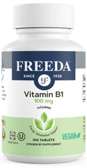 Freeda B1 Thiamine 100 mg bottle front