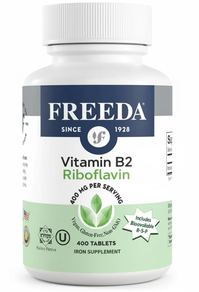 Freeda B2 400 mg bottle with label