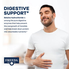 Kosher certified Freeda Betaine HCl