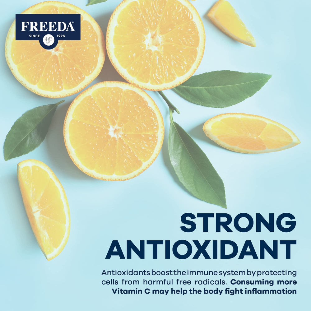 Kosher vegan certified FREEDA Vitamin C Powder