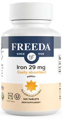 Daily usage of Freeda iron tablets for energy support