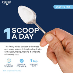 Freeda product packaging and label design