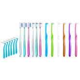 Fregum V+A Orthodontic Toothbrush with V-shaped bristles for braces