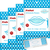 Frehut orthodontic flossers for braces with travel case