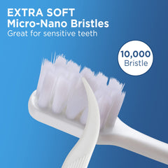 Soft bristles designed for sensitive teeth and bleeding gums