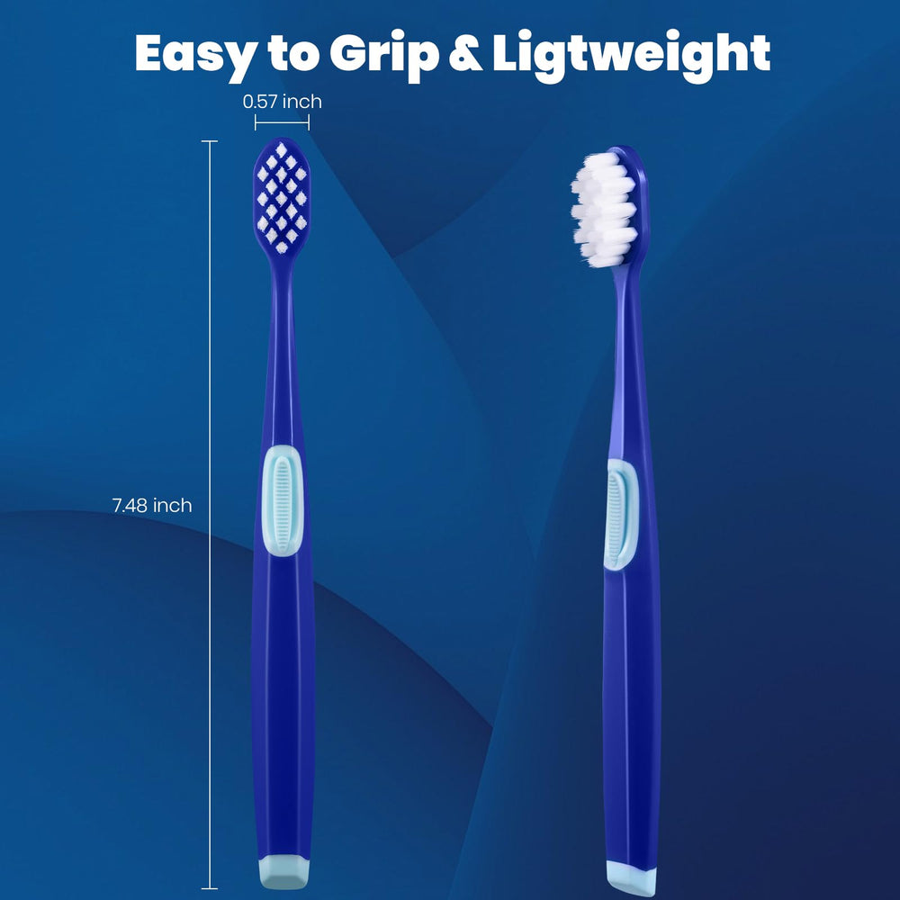 Premium PBT bristles, BPA-free material