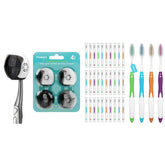 Frekare helmet-shaped toothbrush cover fitting most standard brushes