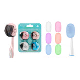 Frekare helmet toothbrush cover clear color pack