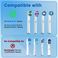 Compatible with Oral-B iO series heads