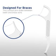 5-pack Fremouth orthodontic flossers with 100-count each