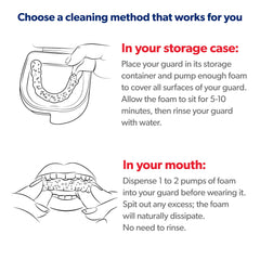 Fresh breath after using EverSmile Guard Cleaner