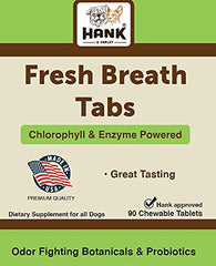 Made in USA label on Fresh Breath TABS packaging