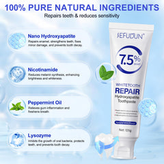 Fresh mint flavor and breath-freshening toothpaste