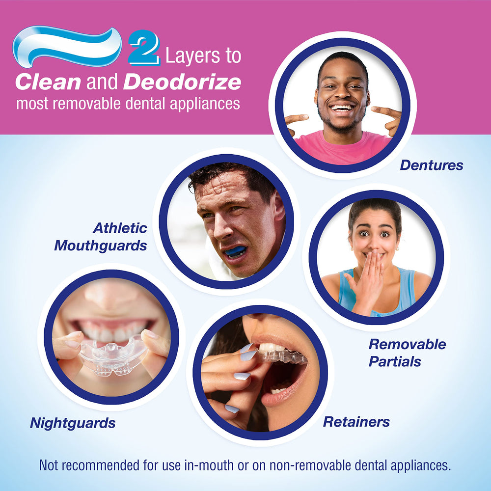 Using Fresh 'n Brite on dentures
