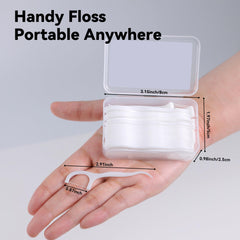 Close-up of FRESHLIX floss sticks
