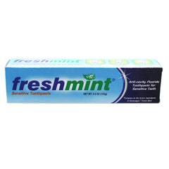 Freshmint 4.3 oz Sensitive Anticavity Toothpaste in 6-pack, individually boxed
