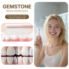 Jade Green color option Fresings disposable toothbrush