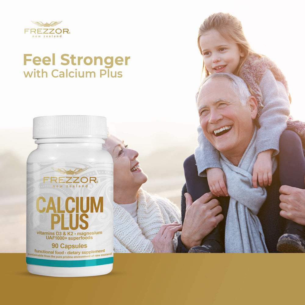 Vitamin D3 and Vitamin K2 contributing to bone health graphic