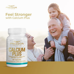 Vitamin D3 and Vitamin K2 contributing to bone health graphic