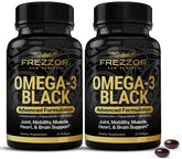 FREZZOR Omega-3 Black bottle label for Joint Comfort