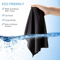 Close-up of soft microfiber material texture