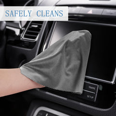 Includes 12 cloths in blue and deep gray colors