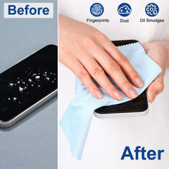 Cleans glasses, camera lenses, screens and electronics