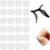 Frienda air bag silicone nose pads on glasses - close-up