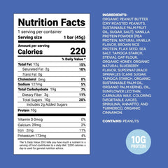 FRO PRO plant protein bars ingredient close-up shows an all-natural, gluten-free option.