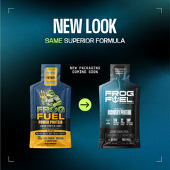 Ingredients and nutrition information for Frog Fuel Berry protein shot