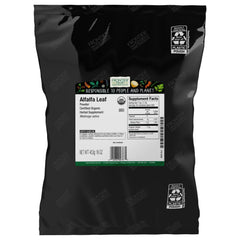 Frontier Co-op Alfalfa Leaf Powder 1 lb bulk - front view