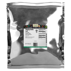 Frontier Co-op Organic Cut and Sifted Stinging Nettle Leaf 1lb — front view