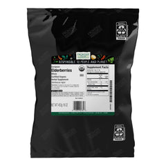 Frontier Co-op Organic Dried Elderberries in 1 lb bulk bag, European whole