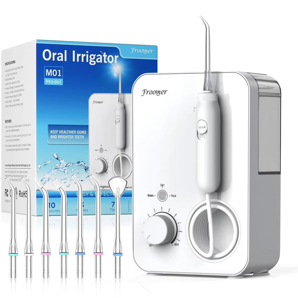 Front view of Froomer Water Flosser 600ml