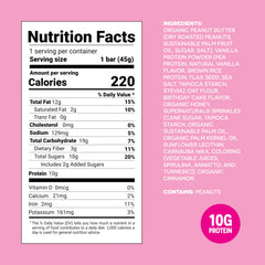 FROPRO on-the-go packaging and bar visible for portable snacking.