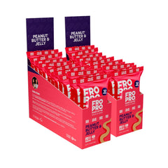 FROPRO PB&J bar pack shows convenient high-protein snack for busy days.