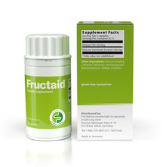 Fructaid is gluten-free and lactose-free