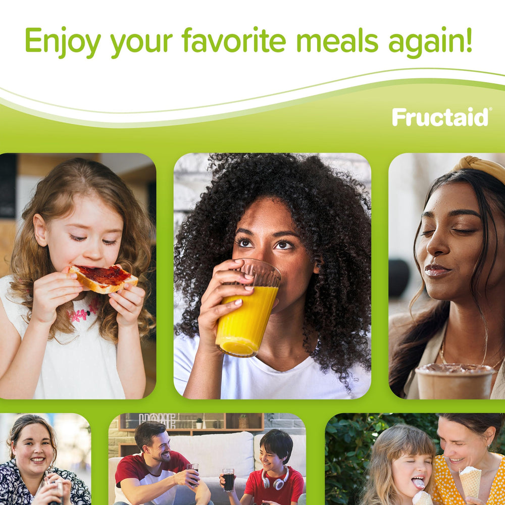 Fructaid packaging and bottle