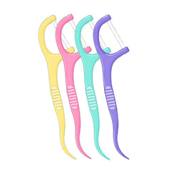 Smooth floss sticks with minimal fuzzing