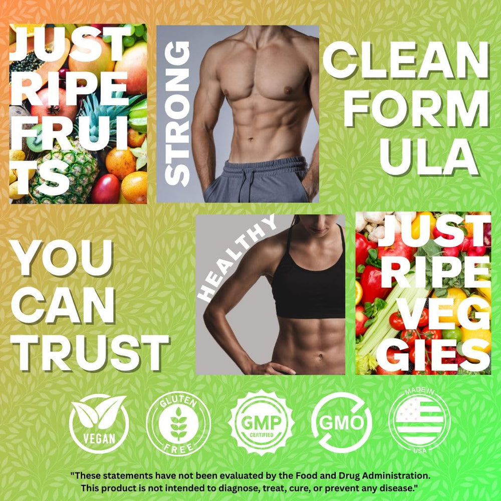 90 fruit capsules from Just Ripe Nutrition